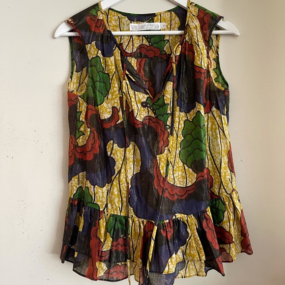 Valentine Bold Floral Tank - Picture 1 of 4